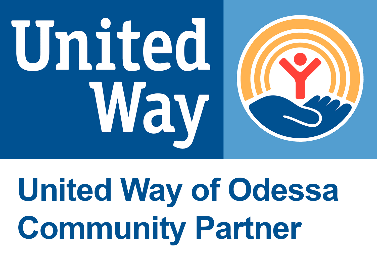 United Way Odessa Logo Glossy